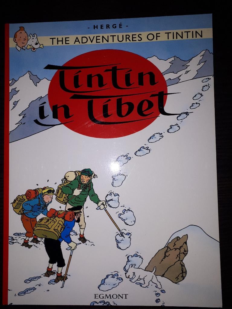 Tintin au tibet version anglaise, Enlèvement, Tintin, Neuf, Livre ou Jeu