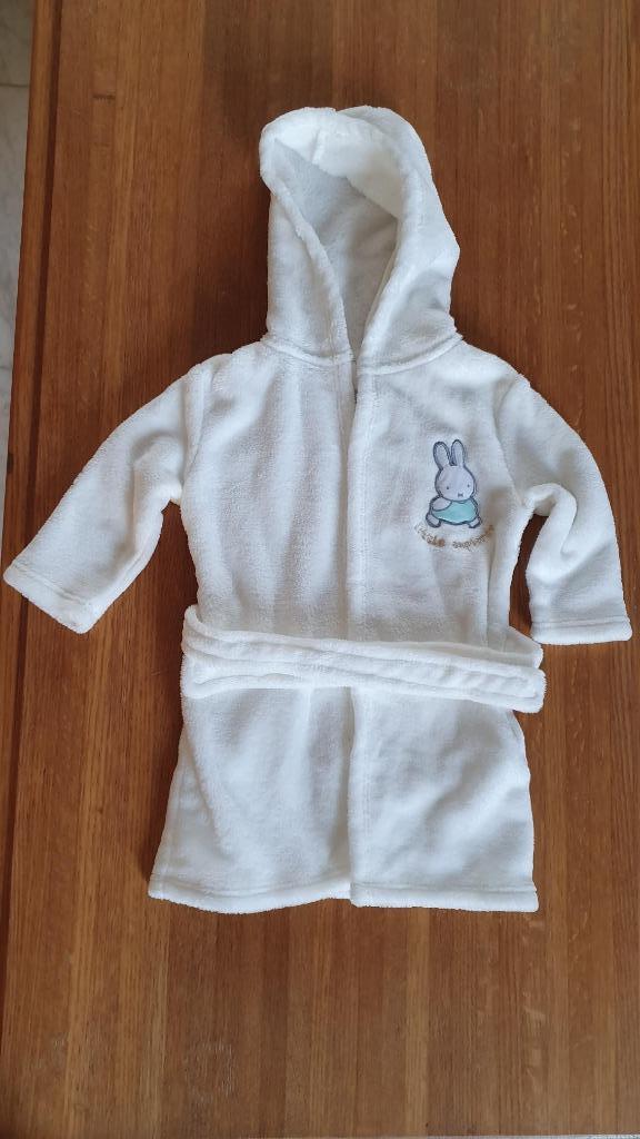 Witte zachte badjas Nijntje - Nog volledig nieuw!, Kinderen en Baby's, Badjes en Verzorging, Ophalen, Nieuw, Overige typen, Nijntje