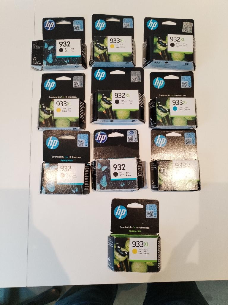 Cartouches imprimantes HP Office Jet 6000 et 7000, Computers en Software, Printerbenodigdheden, Zo goed als nieuw, Cartridge, Verzenden