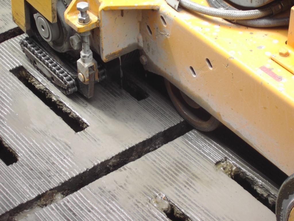 gladde roosters en gladde beton