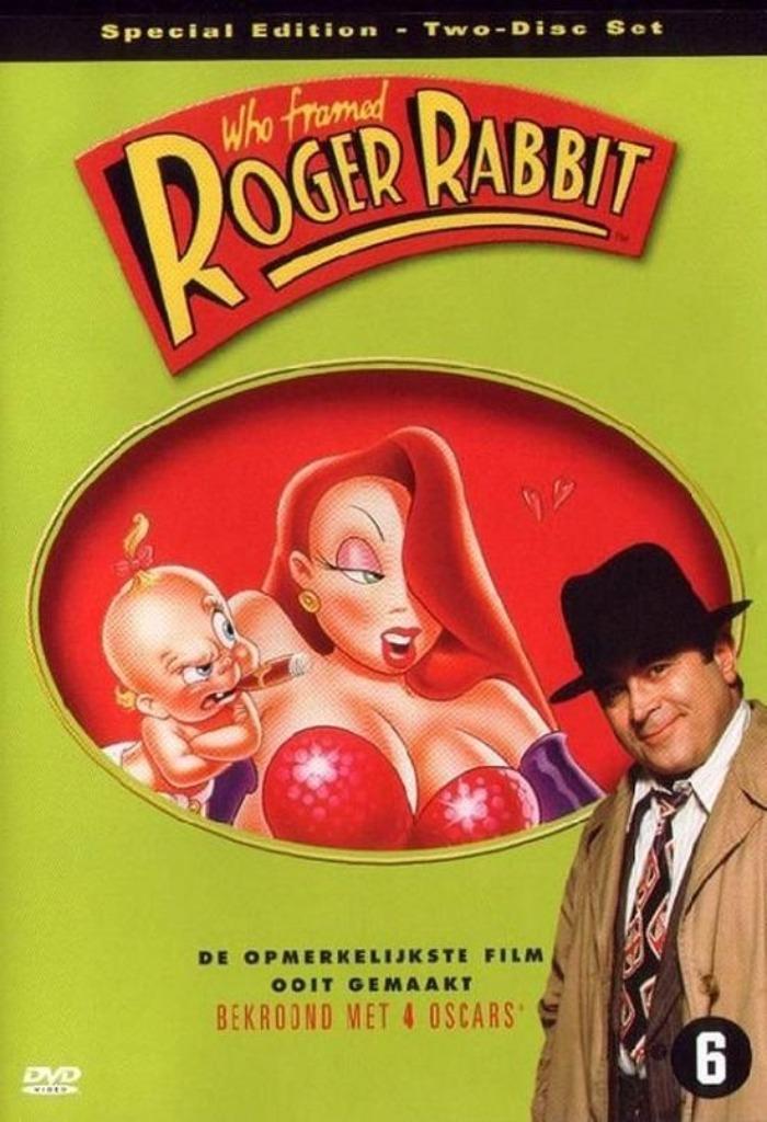 who framed roger rabbit ( bob hoskins , c lloyd ), Ophalen of Verzenden, Zo goed als nieuw