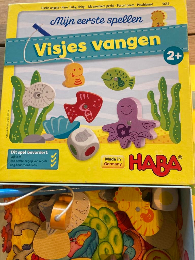 Habe visjes vangen, Ophalen, Nieuw, Ontdekken
