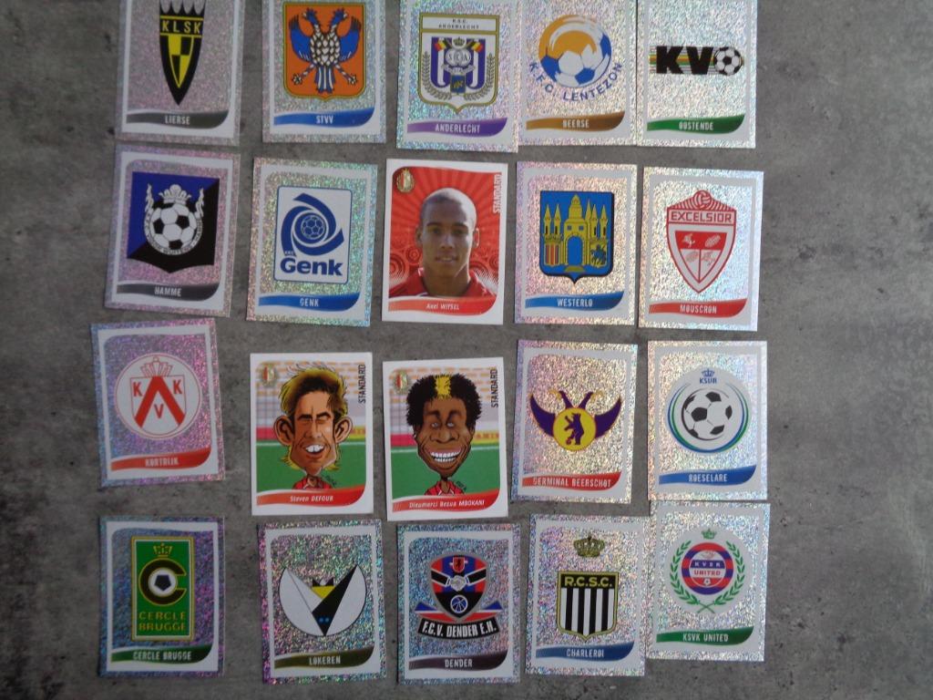 PANINI VOETBAL STICKERS FOOTBALL 2009 PLAATJES 20 X, Verzenden