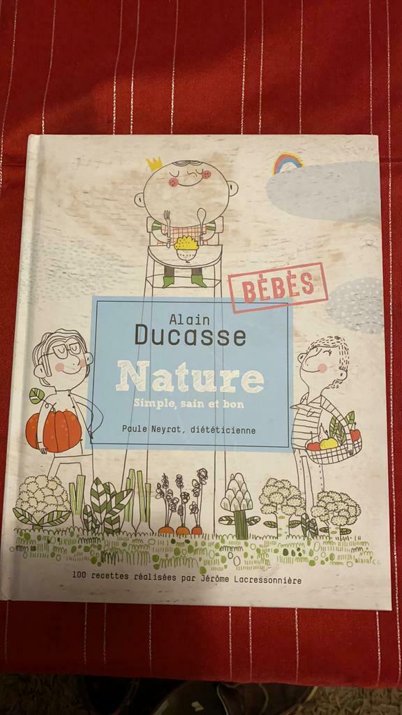 Alain Ducasse Bébés Nature Simple, sain et bon, Alain Ducasse, Comme neuf, Autres types, Cuisine saine