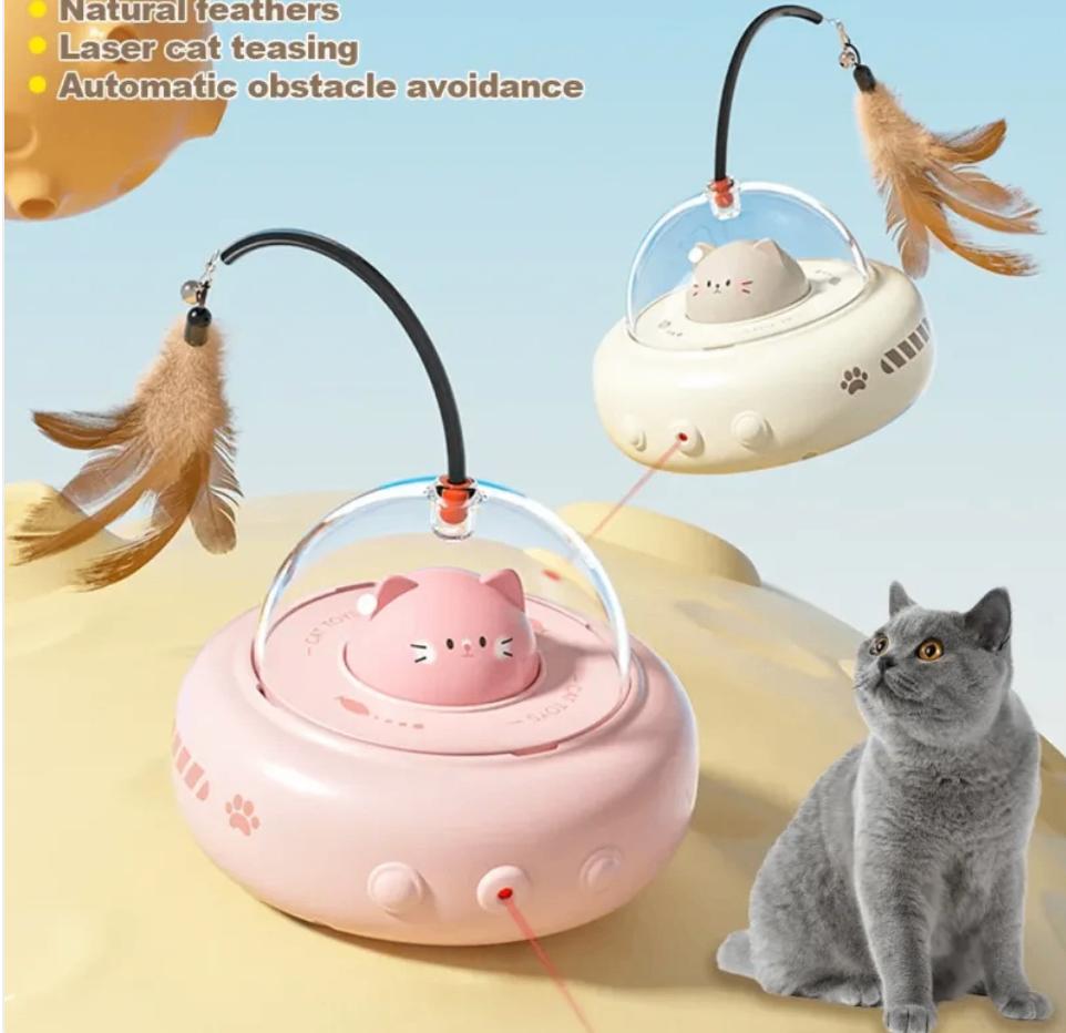 Jouet Interactif Intelligent pour Chat Anti Ennui Livrai 5j, Envoi, Neuf, Jouets laser