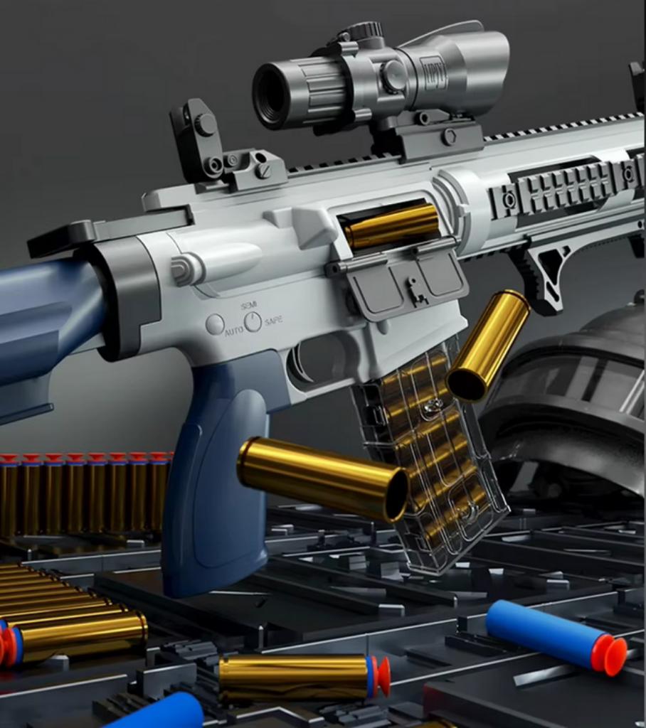 Pistolet  Fusil jouet à projectiles souples éjection douille, Kinderen en Baby's, Speelgoed | Buiten | Actiespeelgoed, Nieuw, Ophalen of Verzenden