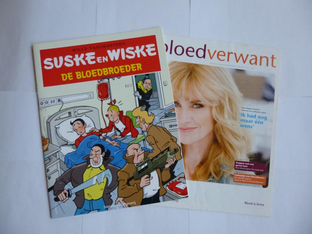 SUSKE EN WISKE RECLAME UITGAVE"DE BLOEDBROEDER"SANQUIN 2013, Plusieurs BD, Enlèvement ou Envoi, Willy Vandersteen, Comme neuf