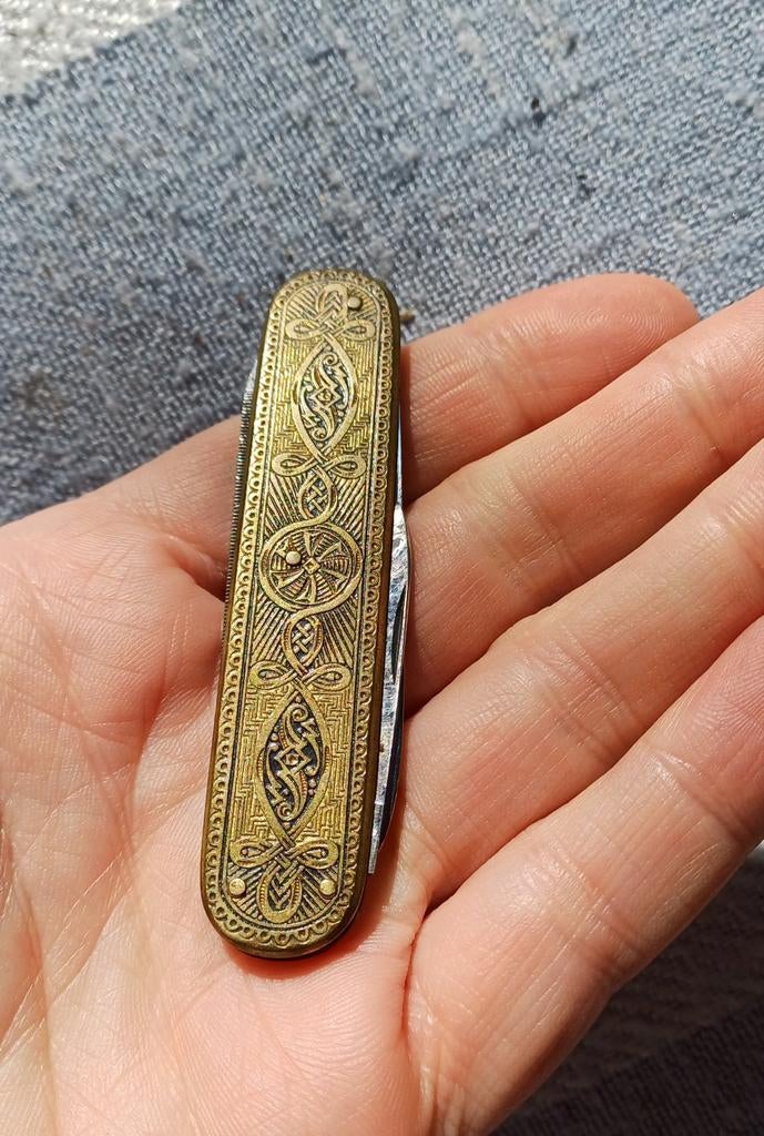 Couteau de poche Solingen ancien, Max Weyden, Enlèvement ou Envoi