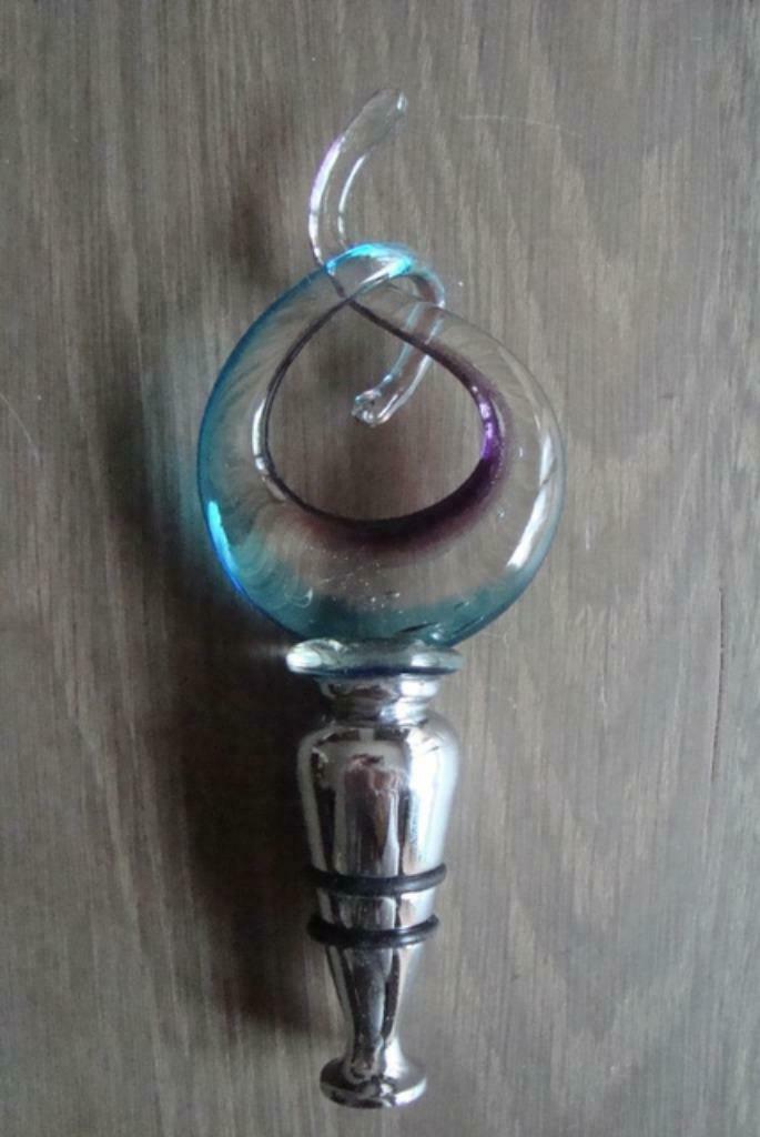 flessendop MURANO GLAS, love-knot, Verzamelen, Ophalen of Verzenden, Zo goed als nieuw, Overige typen