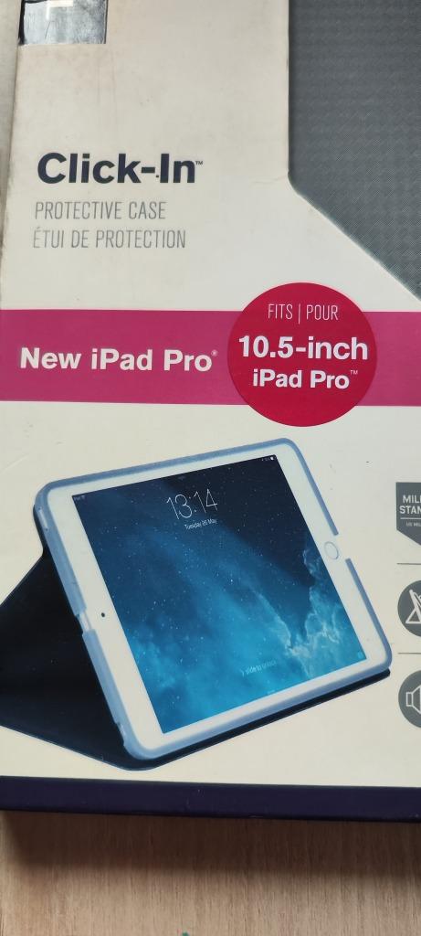 Étuis de protection New iPad pro 10,5 inc neuf, Informatique & Logiciels, Apple iPad Tablettes, Neuf, Gris, Enlèvement ou Envoi
