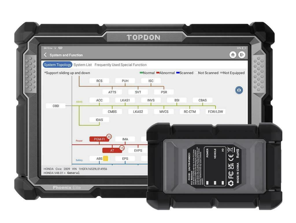 Topdon Phoenix Elite service diagnose werkplaats tool, Auto diversen, Onderhoudsmiddelen, Ophalen of Verzenden