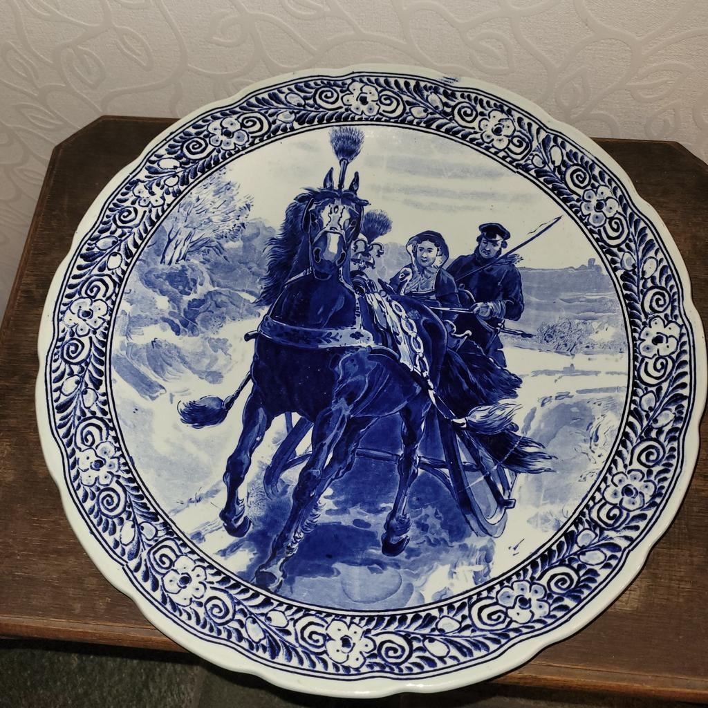 delftse schotel, Antiek en Kunst, Ophalen
