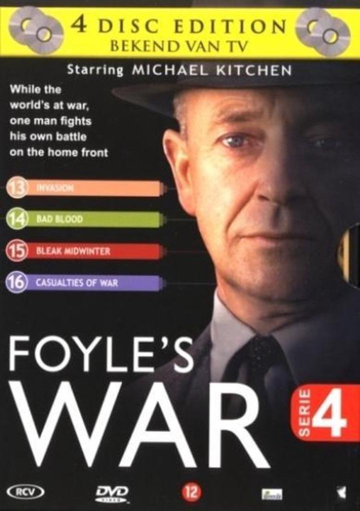 FOYLE'S WAR SEIZOEN  4-5, Cd's en Dvd's, Boxset, Drama, Ophalen of Verzenden, Zo goed als nieuw