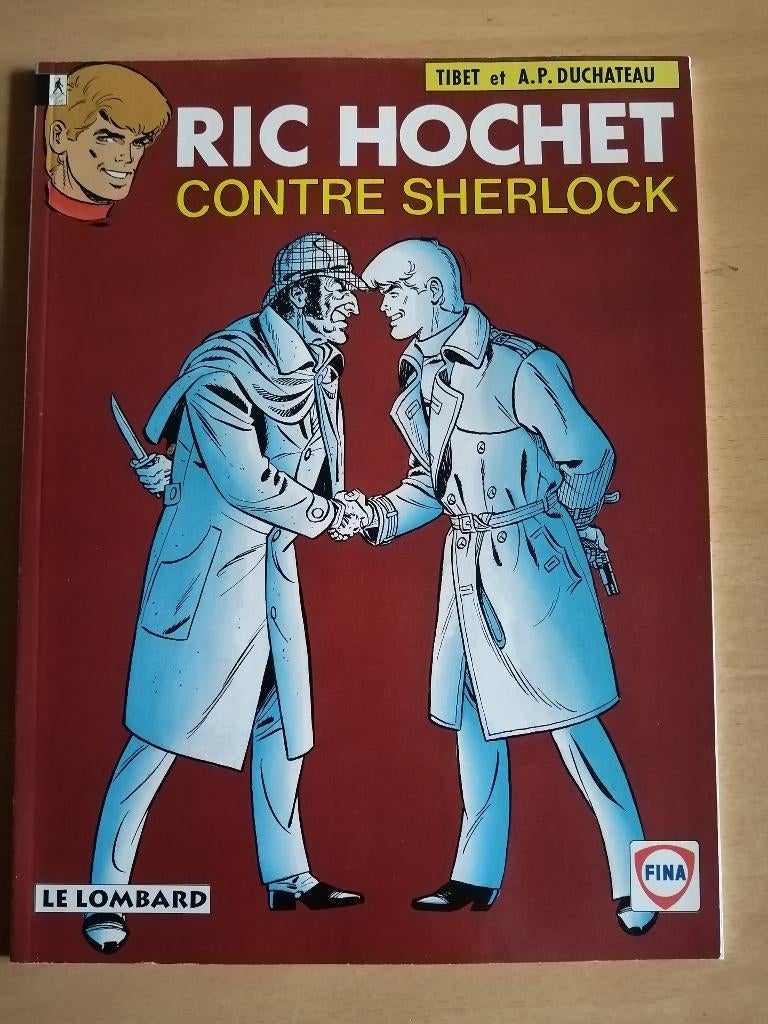 BD Ric Hochet 44. Ric Hochet contre Sherlock de Tibet, Enlèvement ou Envoi