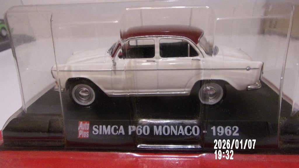 SIMCA ARONDE P60 MONACO.AUTO PLUS NEUVE 1/43, Hobby & Loisirs créatifs, Enlèvement ou Envoi, Neuf, Voiture, Autres marques