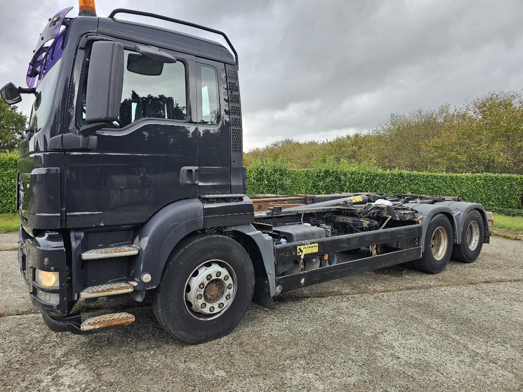 MAN TGS 26.440 ContainerHaak Syteem 4x6 Palfinger Euro5, Achat, Entreprise, 2 places, MAN