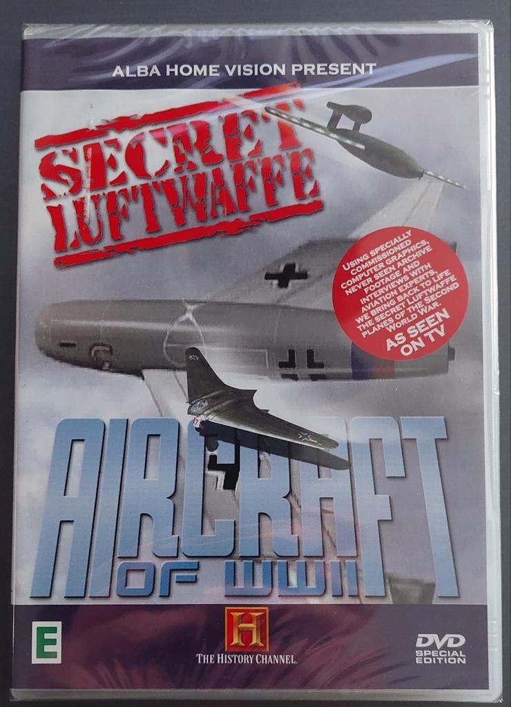 Aircraft of war - secret luftwaffe, Ophalen of Verzenden, Nieuw in verpakking, Oorlog of Misdaad