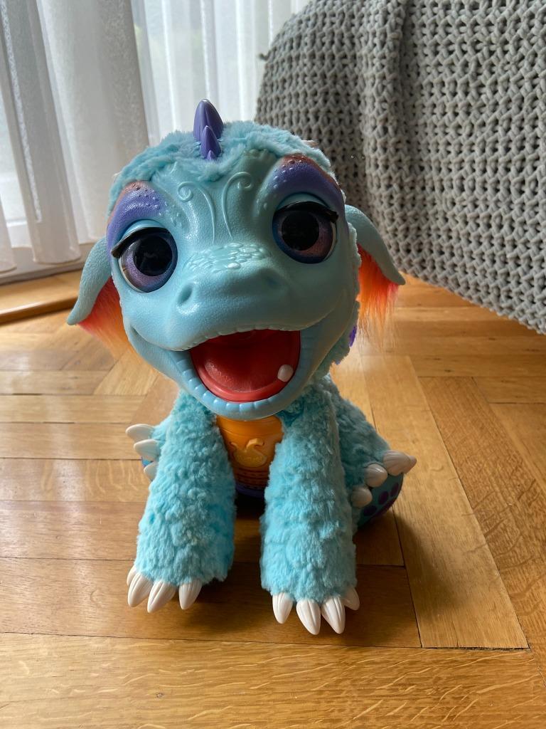 Dragon bleu Fur Real Friends INTERCATIF, Enfants & Bébés, Enlèvement, Utilisé, Autres types