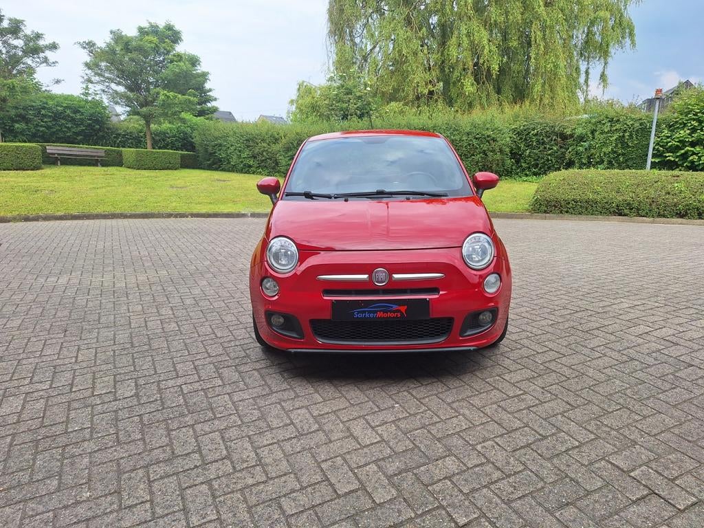 12M GARANTIE/500 sport/AIRCO/1.2i/KM-89950/OHB/€-6b/2014, Autos, Fiat, Achat, Euro 6, Entreprise, Noir
