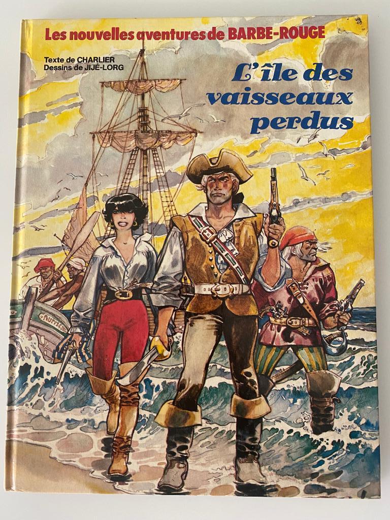 Barbe Rouge 19 L'île des vaisseaux perdus EO 1980, Livres, BD, Charlier, Enlèvement ou Envoi, Une BD, Utilisé