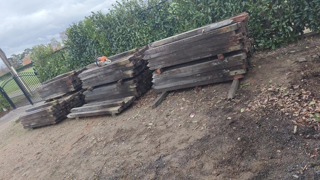 Azobe weide palen, Dieren en Toebehoren