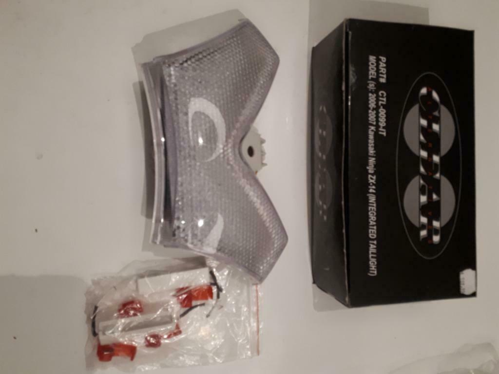Kawasaki ZX14 06-07 led achterlicht met raw CTL-0099-IT, Ophalen of Verzenden, Nieuw