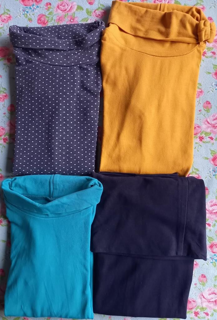 Vier koltruitjes diverse kleuren maat 128, Kinderen en Baby's, Kinderkleding | Maat 128, Gebruikt, Meisje, Filou & Friends, Ophalen of Verzenden