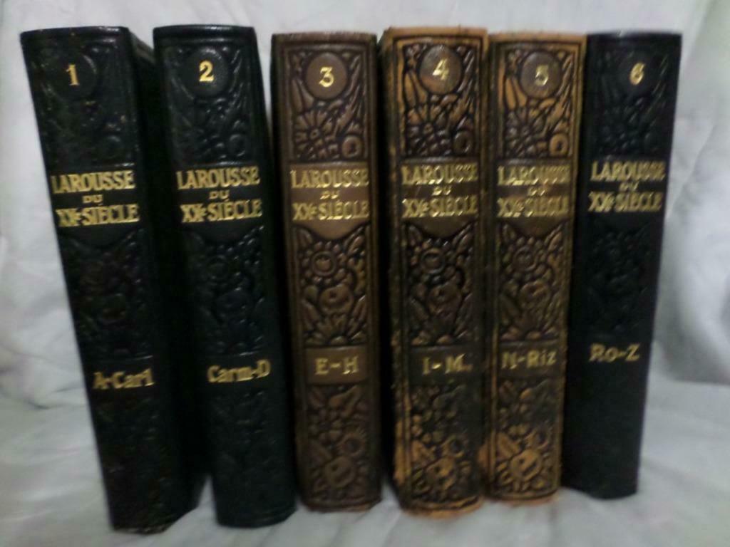 Larousse du XXe siècle Complet 6 volumes Couleurs Paul Augé, Série complète, Larousse, Enlèvement ou Envoi, Utilisé