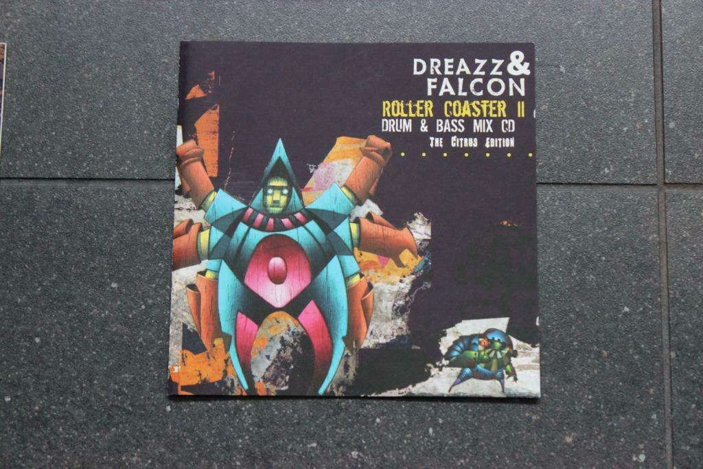 CD   DREAZZ & FALCON   Roller coaster II Drum & bass mix cd, Enlèvement ou Envoi, Utilisé