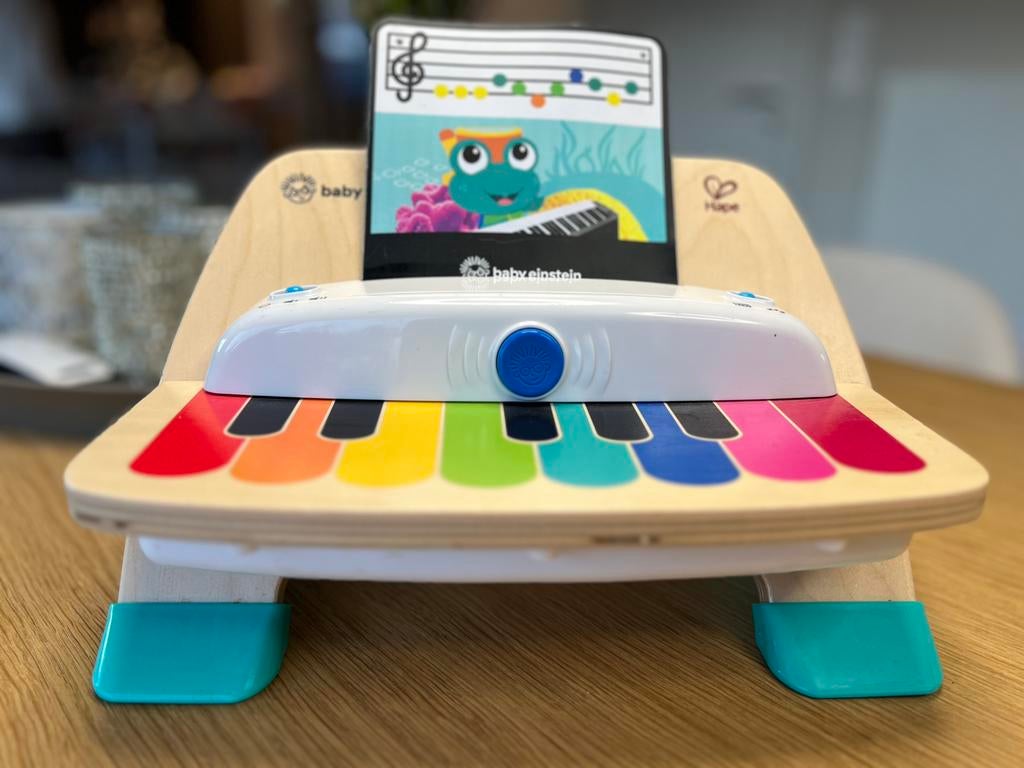 Hape Baby Einstein Magic Touch Piano, Kinderen en Baby's, Ophalen of Verzenden, Zo goed als nieuw, Overige typen, Met geluid