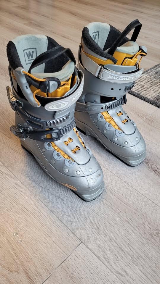Bottines chaussures de ski femme SALOMON VERSE 5.0 TF, Salomon, Enlèvement, Utilisé, Chaussures