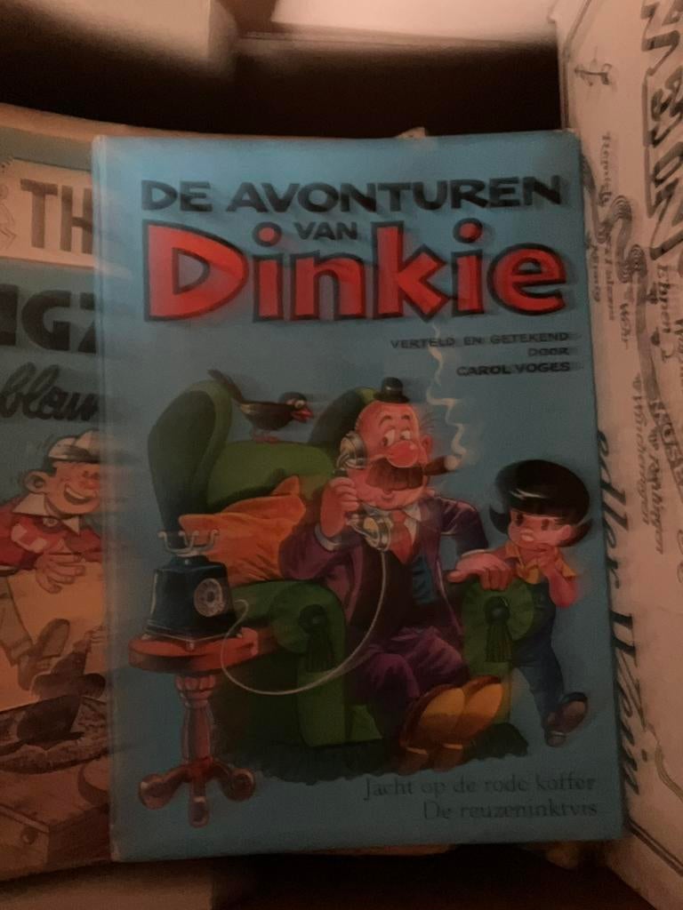 Verzameling stripverhalen., Ophalen, Gelezen