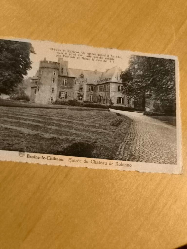 Château de Braine-le-Château, Collections, Cartes postales | Belgique, Enlèvement ou Envoi, Affranchie