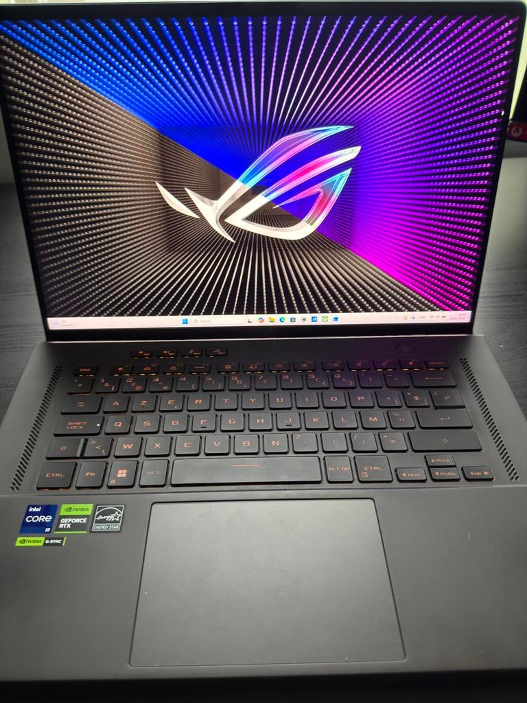 ASUS ROG Zephyrus G16, 16” gaming laptop (met doos), Met videokaart, 2 tot 3 Ghz, Ophalen of Verzenden, Zo goed als nieuw