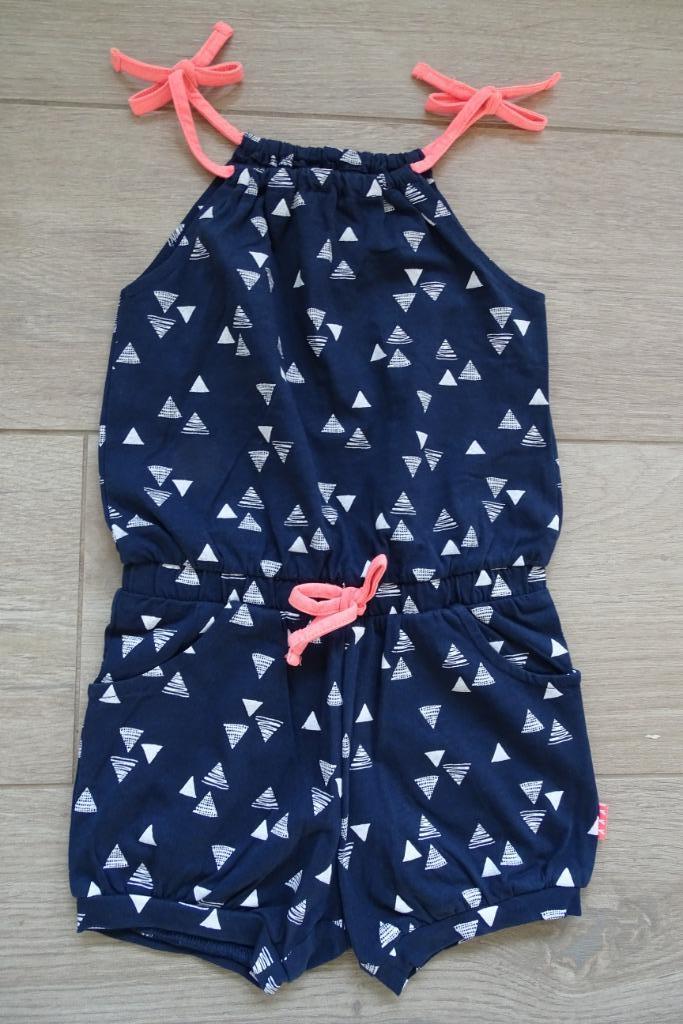 NIEUW donkerblauw broekpak kort model maat 92, Enlèvement ou Envoi, Neuf, Fille, Pantalon