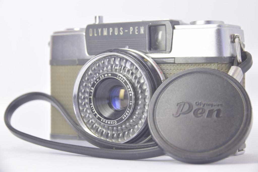 stylo Olympus ES-2, Enlèvement ou Envoi, Utilisé, Compact, Olympus