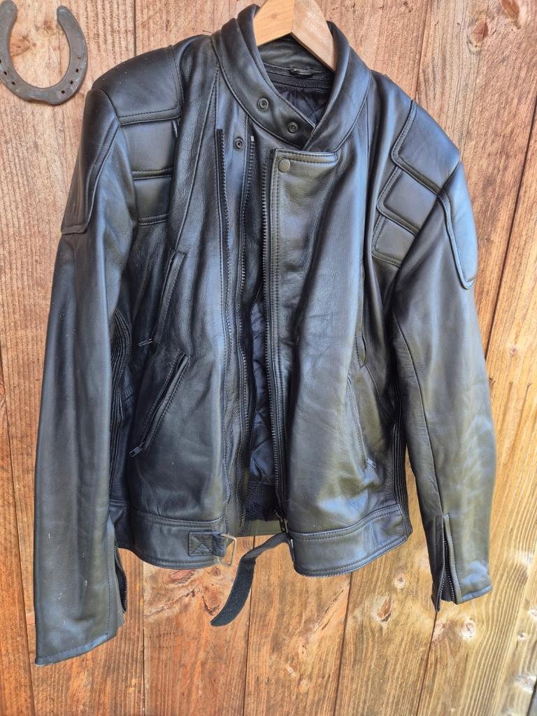 lederen motorpak, Motoren, Kleding | Motorkleding, Ophalen, Tweedehands, Heren, Combipak
