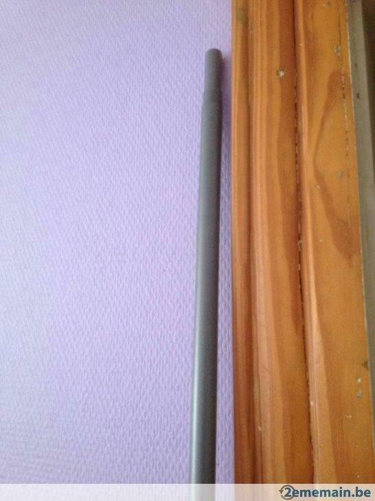 tringle rideau grise 2 M extensible à plus de 3 M, Maison & Meubles, Utilisé, Gris
