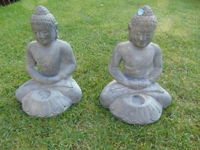 bouddha en pierre , 2 pièces pour 55 euros !!, Enlèvement ou Envoi, Neuf