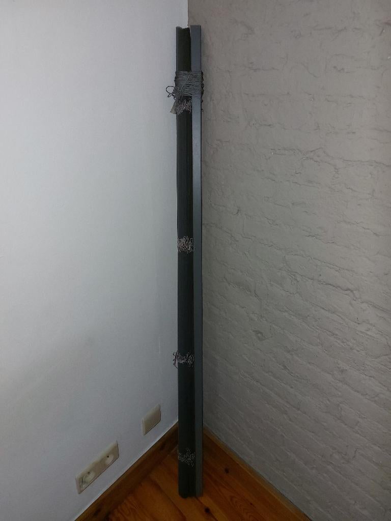 Jaloezie aluminium horizontaal 25 mm, Enlèvement, Comme neuf, Gris