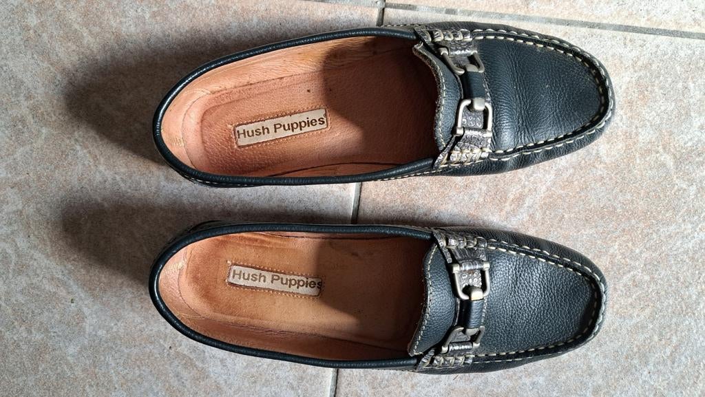 donker blauwe hush puppies mt 40, Hush Puppies, Ophalen, Gedragen