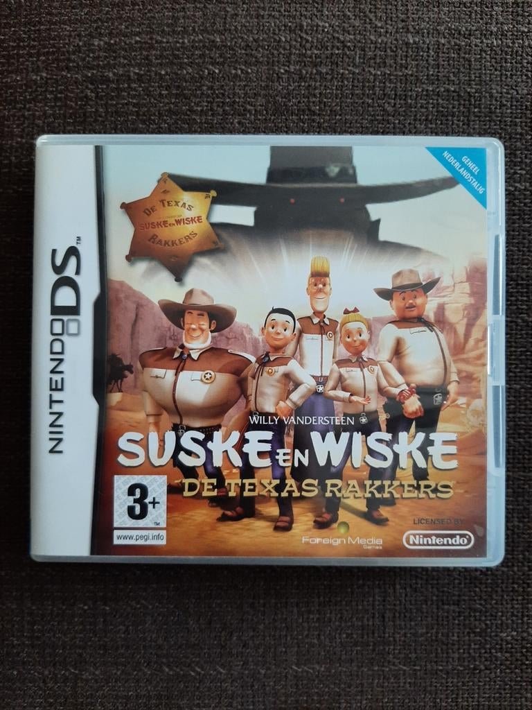 Nintendo DS Suske en Wiske (compleet), Ophalen of Verzenden, Zo goed als nieuw