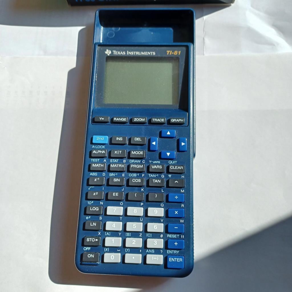 calculatrice vintage graphique Texas, Enlèvement ou Envoi