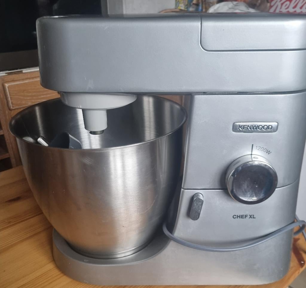 Kenwood Chef XL, 3 tot 4 liter, Ophalen, Zo goed als nieuw, 3 snelheden of meer