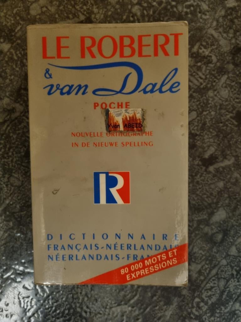 Dictionnaire Robert &Van Dale Francais Néerlandais 
et N-F, Enlèvement ou Envoi, Utilisé, Van Dale, Néerlandais