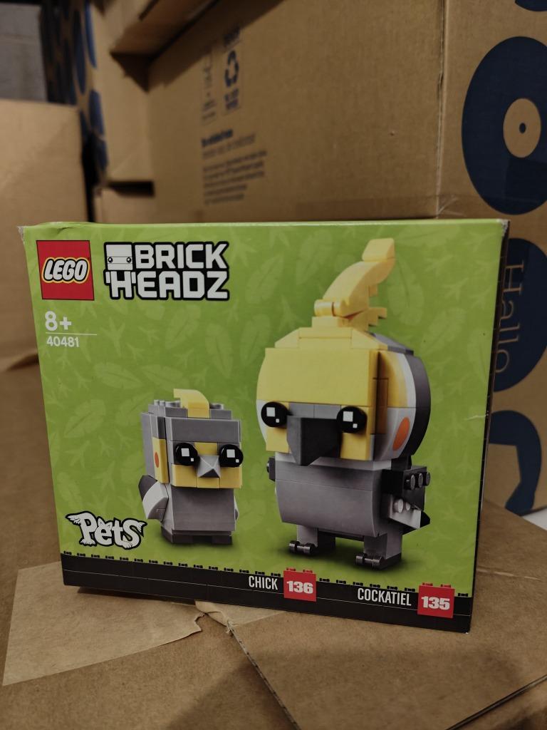 NIEUW - Lego 40481 - BrickHeadz - Pets - Cockatiel, Kinderen en Baby's, Speelgoed | Duplo en Lego, Nieuw, Lego, Complete set, Ophalen of Verzenden
