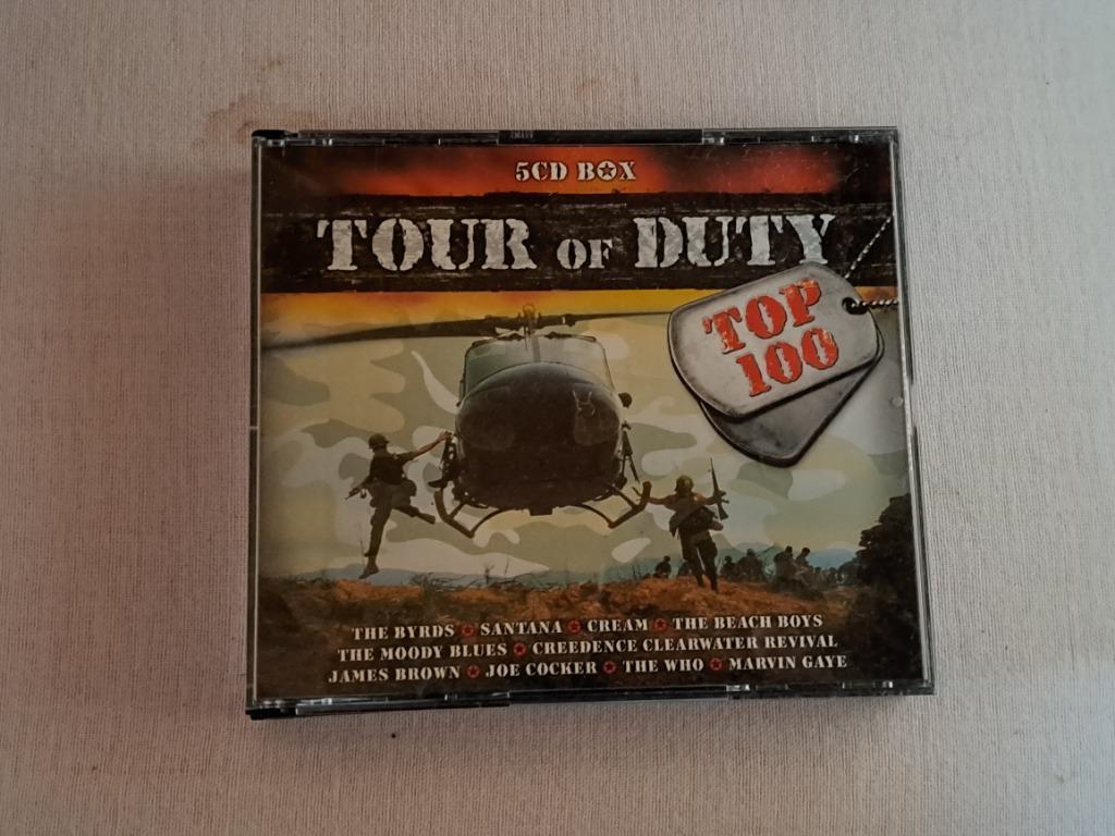 Tour of duty top 100 5cd box, Enlèvement ou Envoi