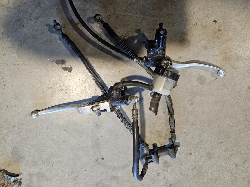 Koppelingspomp rempomp hendels kawasaki zx9r 1998 1999, Ophalen of Verzenden, Gebruikt
