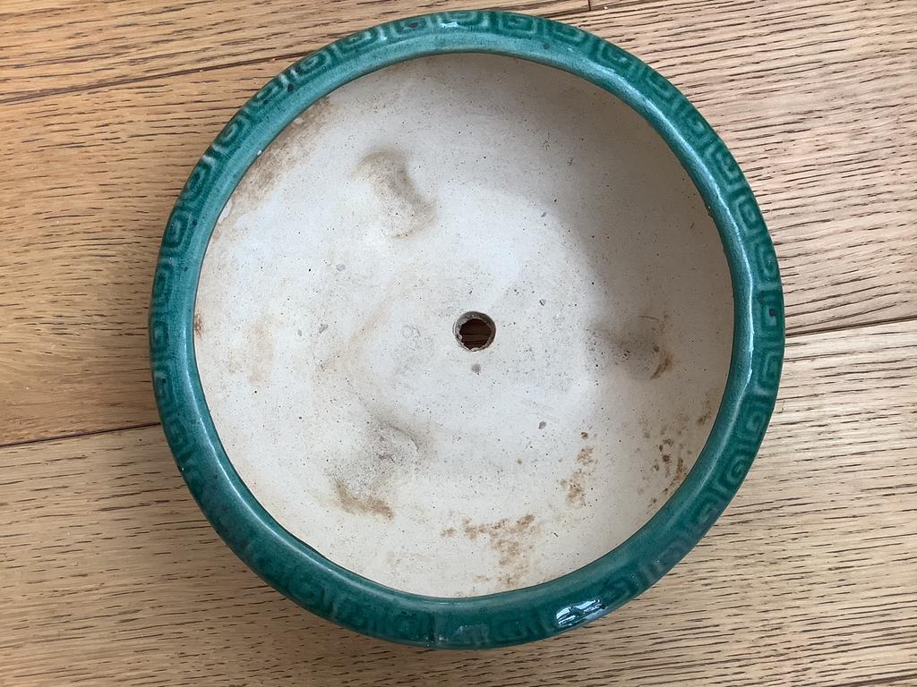 Très beau pot à bonsai, Zo goed als nieuw, Steen