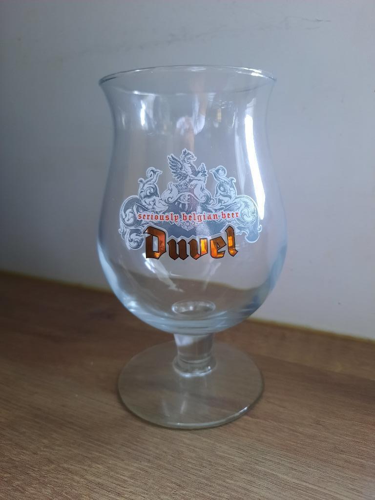 Glas Duvel - Seriously Belgian Beer, Verzamelen, Ophalen of Verzenden, Zo goed als nieuw, Bierglas